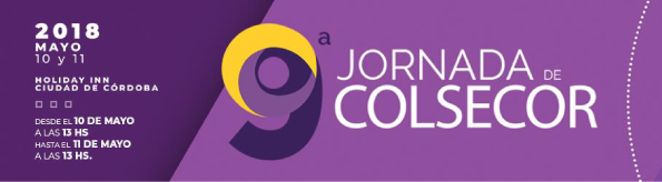 9a Jornada de COLSECOR Programa