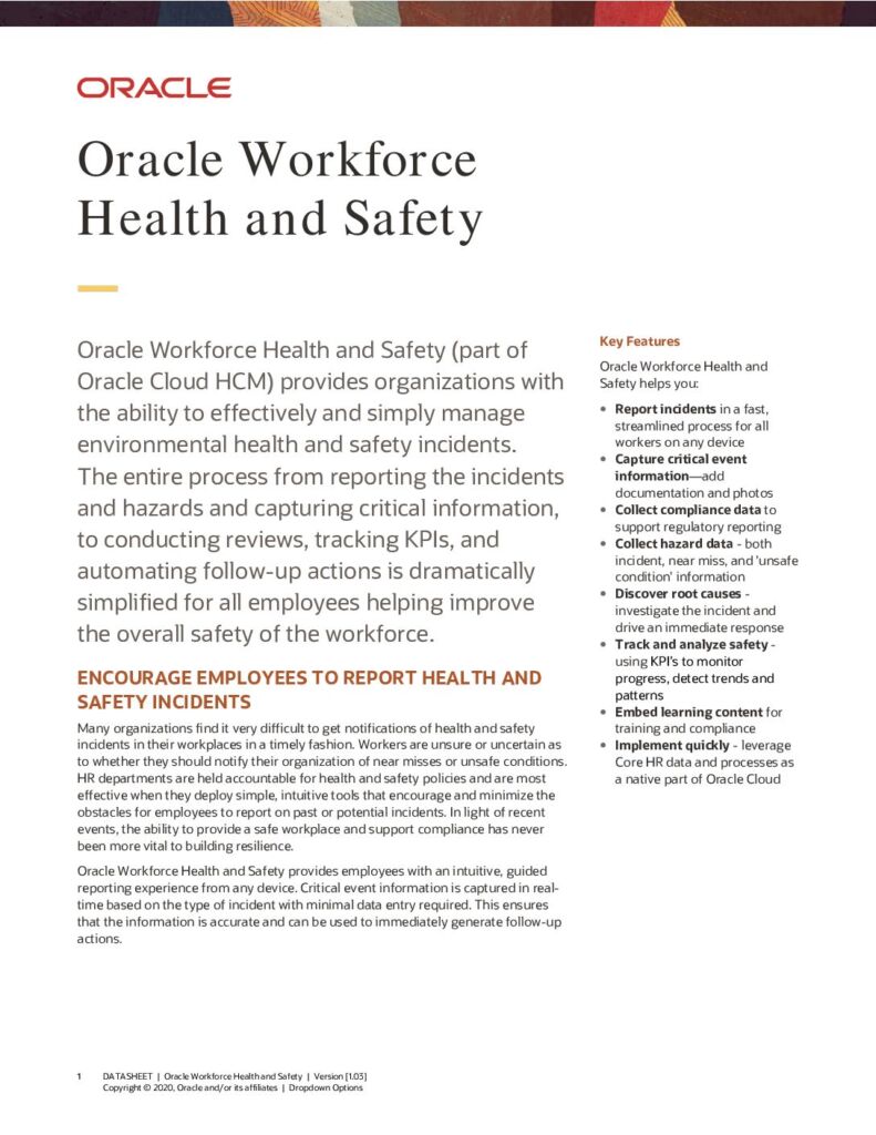 datasheet oracle health safety pdf large 1