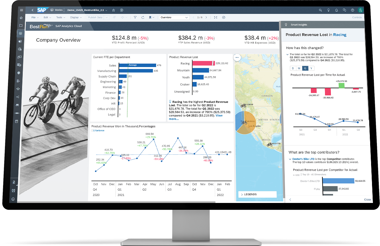 sap analytics cloud device