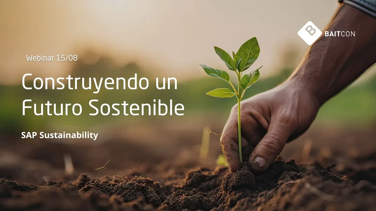 webinar construyendo un futuro sostenible con sap sustainability